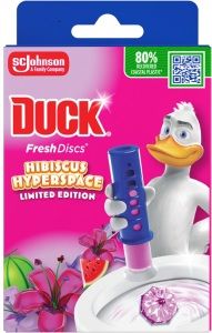 Duck WC blok Fresh Discs Hibiscus Hyperspace, 36 ml