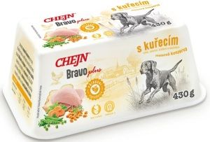 PET DOG KONZERVA BRAVO VANIČKA KUŘECÍ 430 G