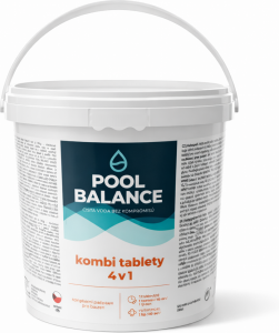 POOL BALANCE KOMBI TABLETY 4V1 2,2KG