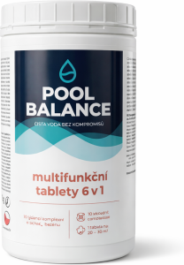 POOL BALANCE MULTIFUNKČNÍ TABL. 6V1 1KG