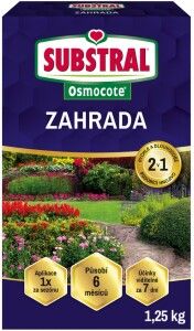 Substral Osmocote 2v1 zahrada, hnojivo, 1,25 kg