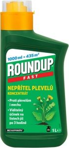 Roundup bez glyfosátu Fast koncentrát 3H, 1 l