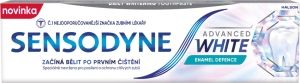 Sensodyne Advanced White Enamel Defence zubní pasta pro citlivé zuby, 75 ml