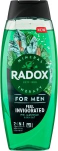 RADOX SPRCH. GEL MEN FEEL INVIGORATED 450ML