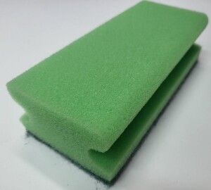 Tidy Home houbičky na nádobí tvarované gastro zelené 5 kusů