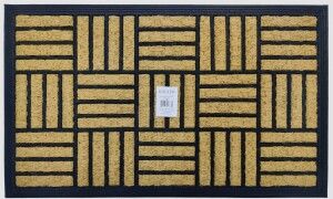 Tidy Home Rohož guma a kokos obdelník 45 × 75 cm