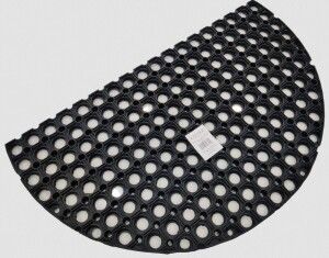 Tidy Home Rohož guma interiérová DOMINO půlkruh 40 × 60 × 2,2 cm