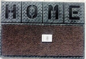 Tidy Home Rohož guma & kokos HomeSteel 40 × 60 × 2,3 cm