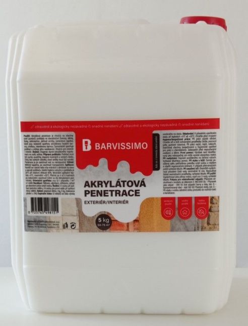 BARVISSIMO PENETRACE AKRYLÁTOVÁ 5KG