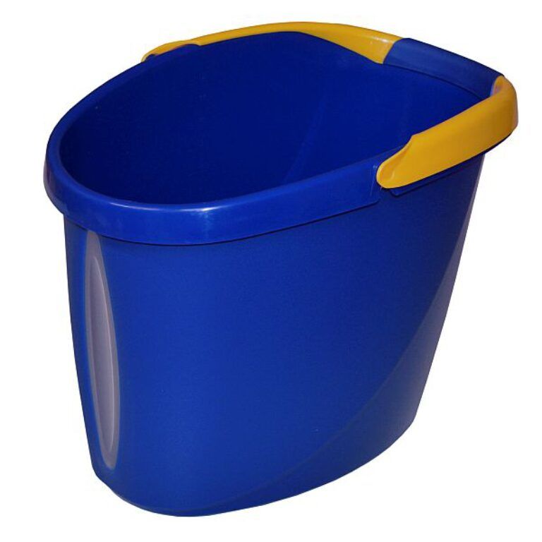 Kbelík oválný 12l modro-žlutý                          