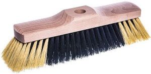 SMETÁK S HOLÍ DŘEVĚNÝ 28CM ČISTÁ ŽÍNĚ