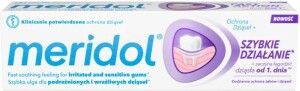 Meridol Fast Action zubní pasta pro dásně, 75 ml