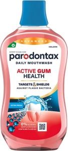ÚSTNÍ VODA PARODONTAX ACTIVE GUM 500 ML+ZP SENSODYNE WHIT.75 ML