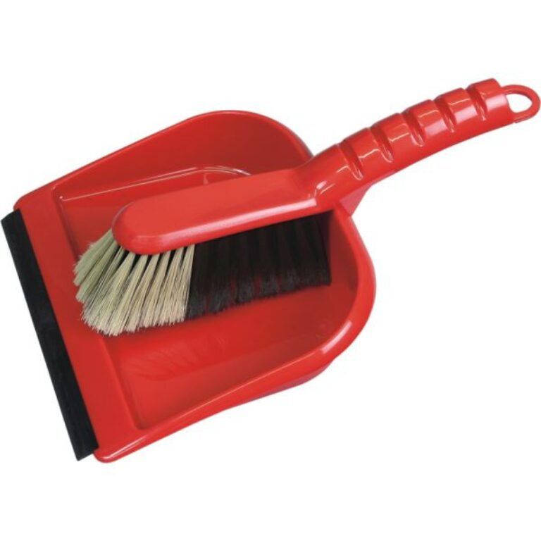 Souprava 5220 EKO smetáček+lopatka červená                          