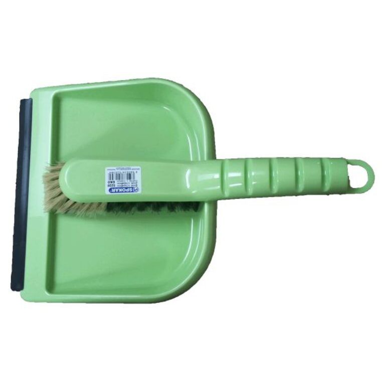 Souprava 5220 EKO smetáček+lopatka zelená                          