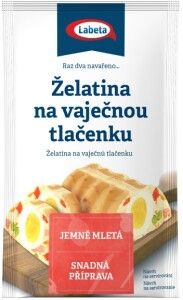 LABETA ŽELATINA NA VAJEČNOU TLAČENKU 20 G