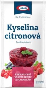 KYSELINA CITRÓNOVÁ 40 G LABETA