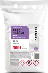 MILIT ORIG.WHITENING PRACÍ PRÁŠEK 12 KG