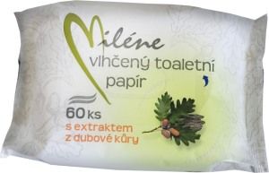 T.PAPÍR VLHČENÝ MILÉNE S EXTRAKTEM Z DUBOVÉ KŮRY 60 KS