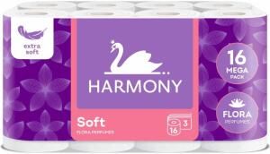 T.PAPÍR HARMONY SOFT FLORA AROMA 3vr./17,5m. 16 R.