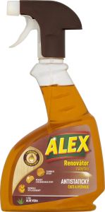 Alex Antistatický renovátor nábytku s vůní aloe vera, 375 ml