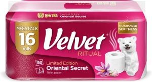 T.PAPÍR VELVET RITUAL S VŮNÍ 3vr./150 út./18,3 m 16 R