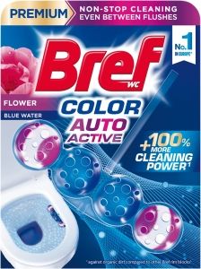BREF KULIČKY WC 50 G COLOR AUTO AKTIV FRESH FLOWERS
