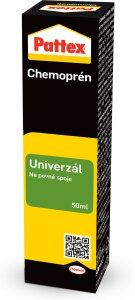 Obrázek 2. produktu CHEMOPRÉN UNIVERZÁL PATTEX krabička 50 ML