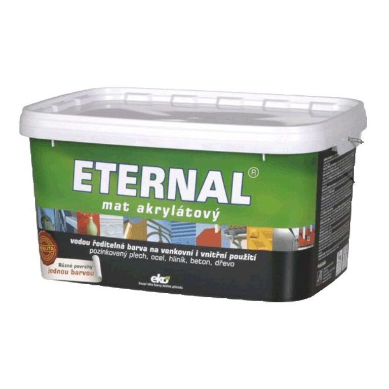 ETERNAL mat akrylátový 5 kg světle žlutá 017                          