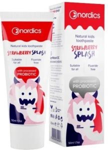 ZUB.PASTA NORDICS KIDS PROBIOTIC STRAWBERRY FRESH 50 ML