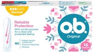 TAMPÓNY O.B. ORIGINAL NORMAL 16 KS