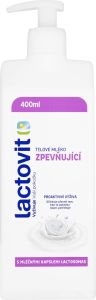 Lactovit Zpevňující tělové mléko s dávkovačem, 400 ml