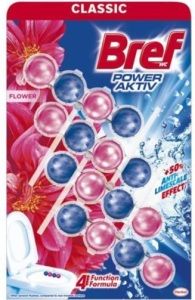 BREF KULIČKY WC 4x50 G POWER ACTIVE FLOWER