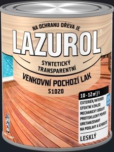 LAK SYNT.S1020 POCHOZÍ LESK LAZUROL 2.5 L