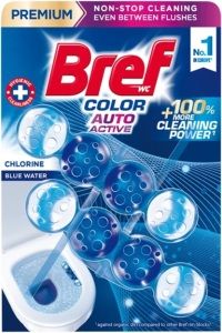 BREF KULIČKY WC 2x50 COLOR AUTO ACTIVE CHLORINE