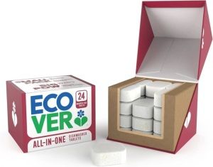 ECOVER TABLETY DO MYČKY ALL IN ONE 24 KS