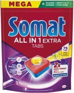 SOMAT MEGA TABS LEMON ALL IN 1 75 DÁVEK