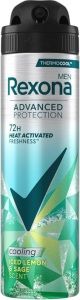 REXONA AP SPREJ MEN ADVANCED PROTECTION THERMOCOOL GREEN LEAVES&LIME 150 ML