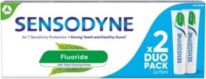 Sensodyne Fluoride zubní pasta 2x75 ml