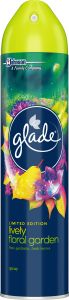 Glade Lively Floral Garden osvěžovač vzduchu, vůně sladké hrušky a hyacintu, 300 ml