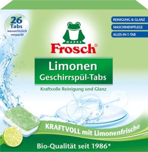 Frosch Eko Citron All in 1 tablety do myčky, 26 ks
