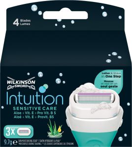 Wilkinson Intuition Sensitive Care náhradní hlavice, 3 ks