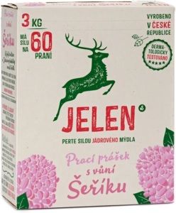 Jelen Šeřík prací prášek box 60 dávek, 3 kg