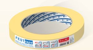 PÁSKA ZAKRÝVACÍ 1DEN.HLADKÝ KREP DO 60°C 50mX19mm FESTTAPE