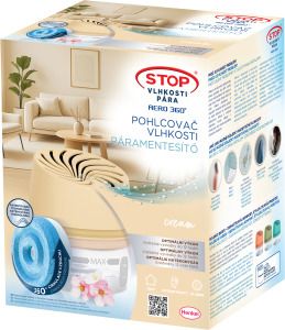 POHLCOVAČ VLHKOSTI CERESIT AERO 360° přístroj CREAM DEVICE+tableta 1x450G