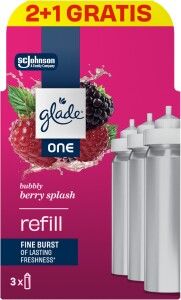 GLADE ONE NÁPLŇ BUBBLE BERRY 3X10ML