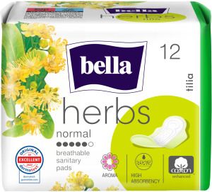 Bella Herbs Tilia Deo Fresh dámské vložky, 12 ks