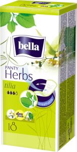 Bella Herbs Slip Tilia Deo Fresh slipové vložky intimky, 18 ks