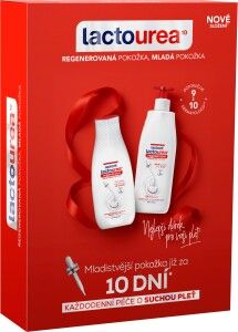 Sada Lactovit Lactooil regenerační tělové mléko 400 ml + sprchový gel 500 ml