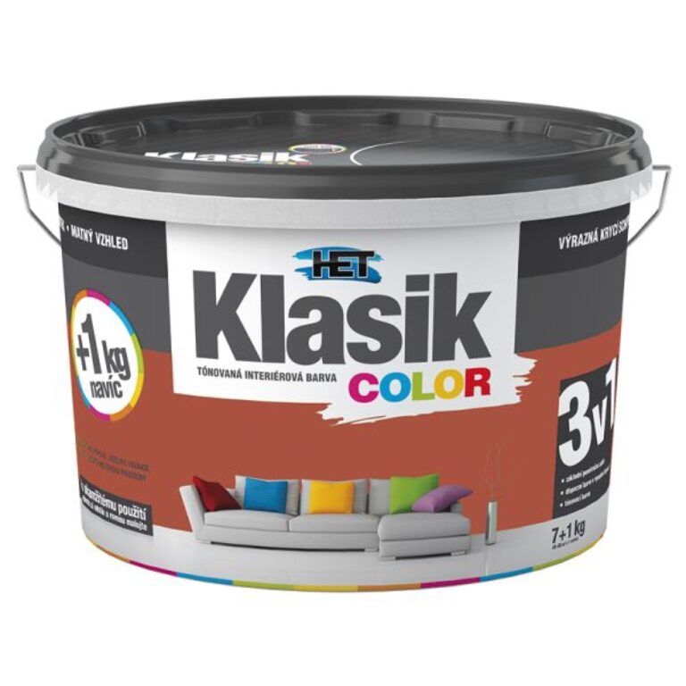 Het Color Klasik hnědý 7+1 kg 0277                          